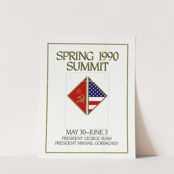 Spring 1990 Summit May 30- June 3. President George Bush, President Mikhail Gorbachev by U.S. Information Agency