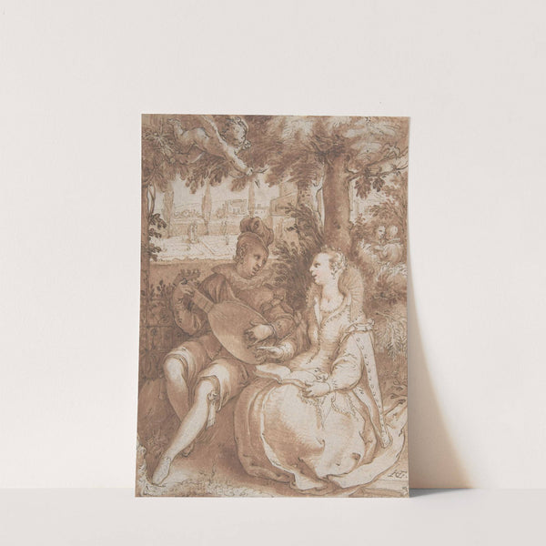 Spring by Hendrick Goltzius