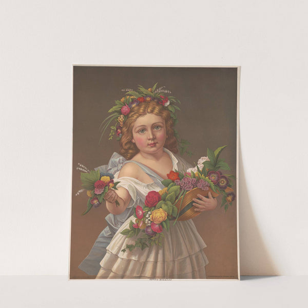 Spring beauties by Strobridge & Co. Lith