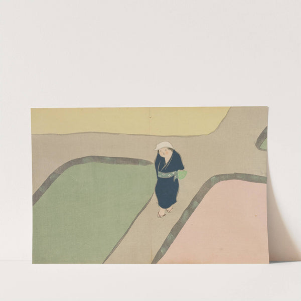 Spring Field (Haru no tanomo) (1909-1910) by Kamisaka Sekka