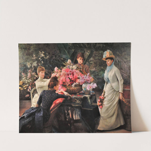 Spring Flowers by Julius Leblanc Stewart