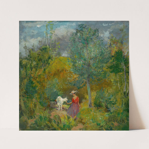 Spring Forest (1923) by Oldřich Blažíček