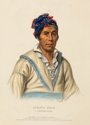 Spring Frog. A Cherokee Chief