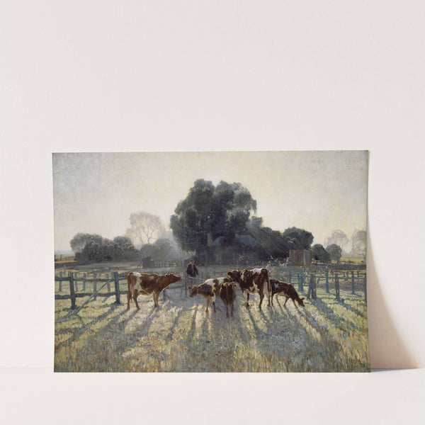 Spring frost by Elioth Gruner