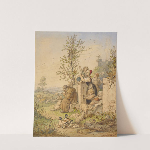 Spring Has Arrived by Adrian Ludwig Richter