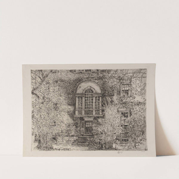 Spring in Annapolis (Chase House Garden) (1929) by Childe Hassam