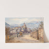 Spring in Spitz in the Wachau valley by Karl Wenzel Zajicek