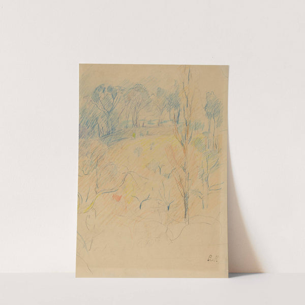 Spring Landscape (c. 1890-1891) by Berthe Morisot