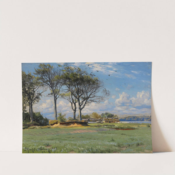 Spring Landscape by Peder Mørk Mønsted