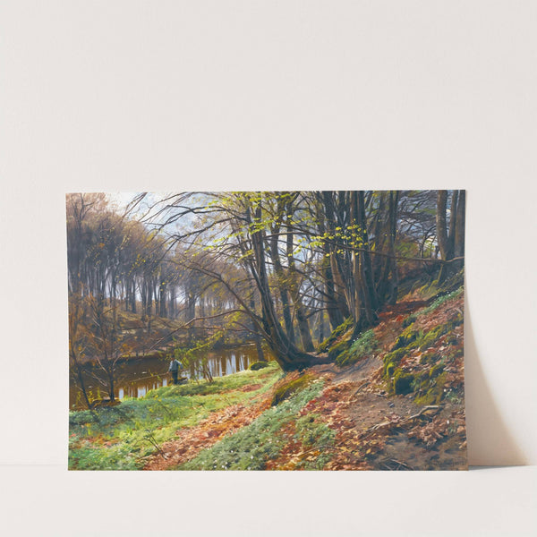 Spring Landscape At Søby by Peder Mørk Mønsted