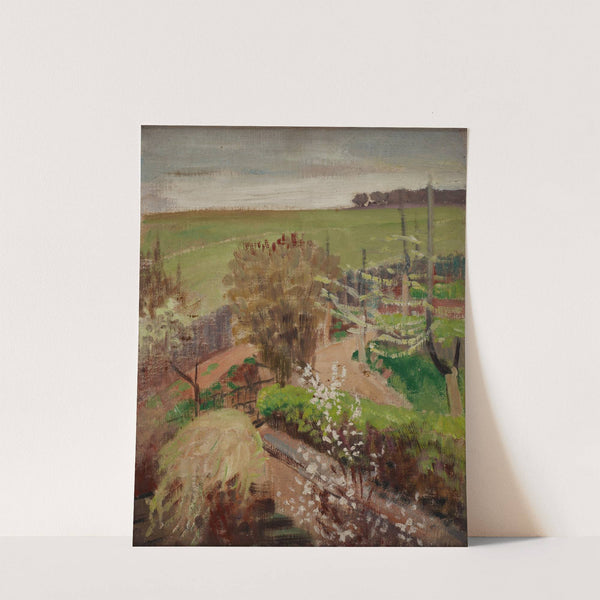 Spring Landscape from the Countryside by Jacek Malczewski