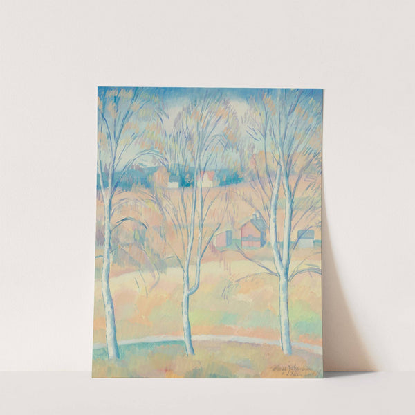 Spring Landscape Hälsingland by Helge Johansson