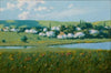 Spring Landscape with a Pond
