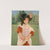 Spring; Margot Standing in a Garden (Fillette dans un jardin) (1900) by Mary Cassatt