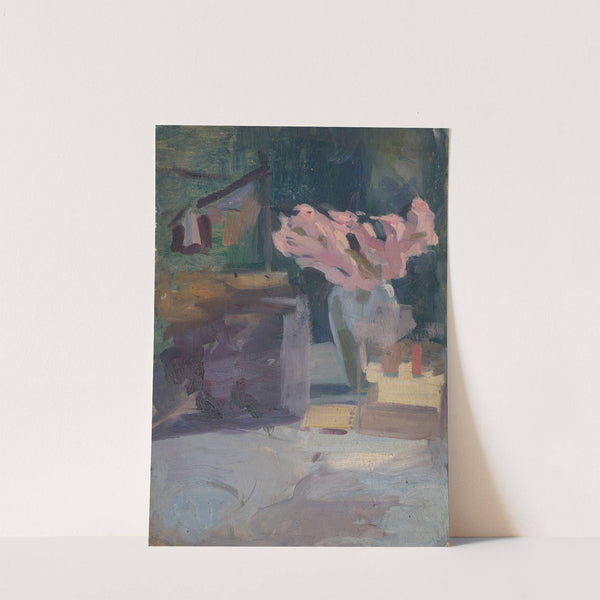 Spring Motif with a Bouquet (1900) by Ľudovít Pitthordt