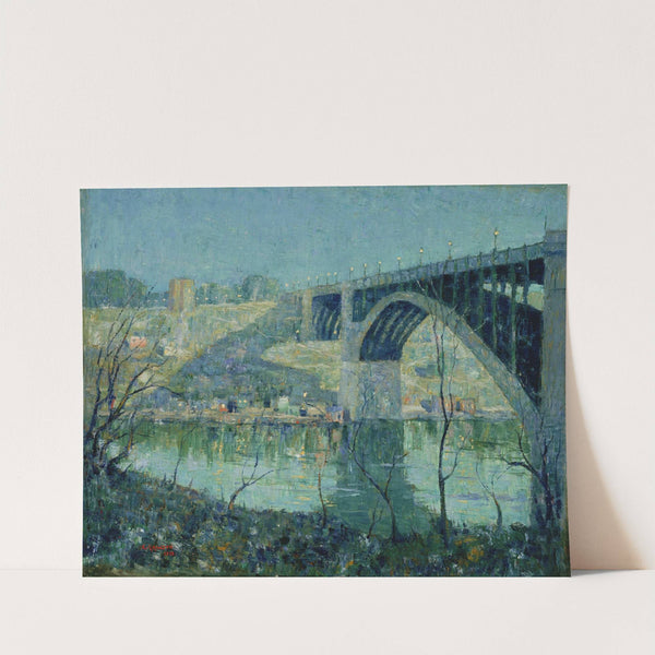 Spring Night, Harlem River by Ernest Lawson