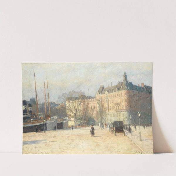 Spring stroll, Nybroplan by Herman Lindqvist