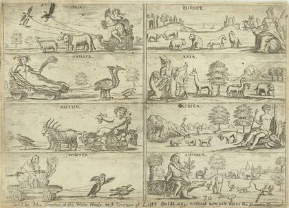 Spring – Summer – Autum – Winter — Europe – Asia – Africa – America (1665)