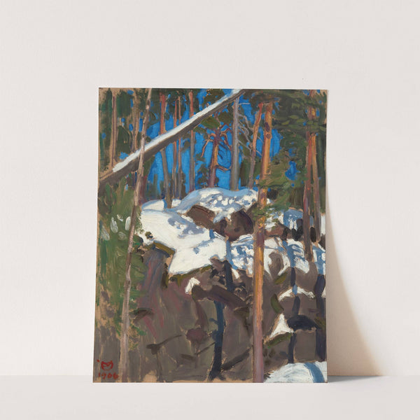 Spring Sun At Konginkangas (1906) by Akseli Gallen-Kallela