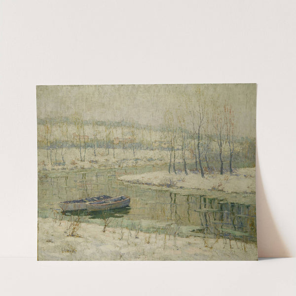 Spring thaw (circa 1910) by Ernest Lawson