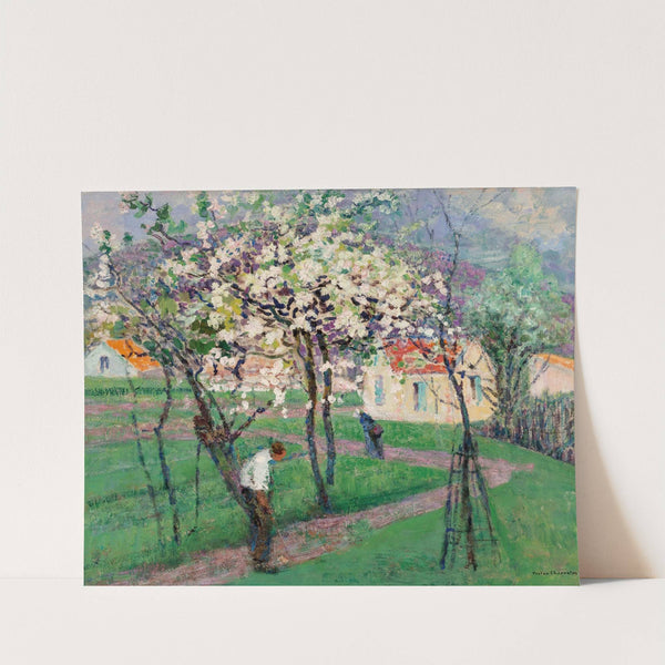 Spring trees by Victor Charreton