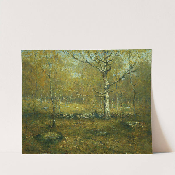 Spring Woods (ca. 1895–1900) by Henry Ward Ranger