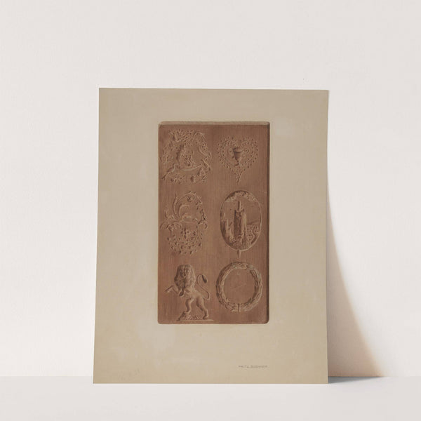 Springerle for Christmas Cookies by Fritz Boehmer