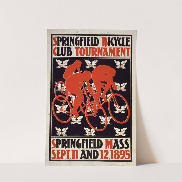 Springfield Bicycle Club Tournament, Springfield, Mass by Will Bradley