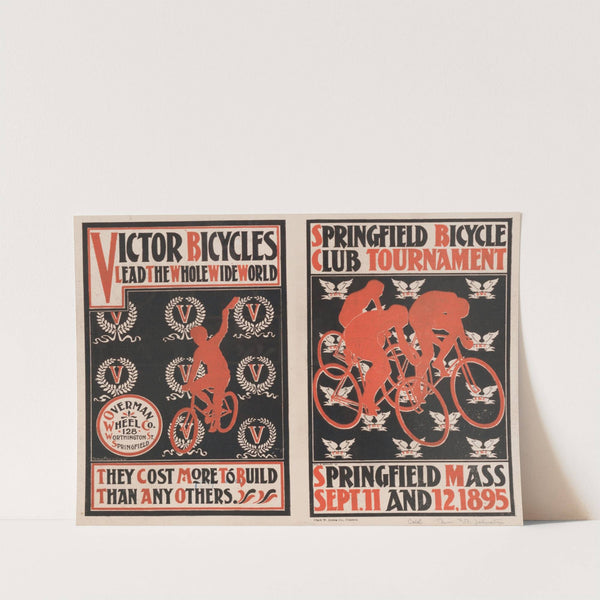 Springfield bicycle club tournament by Will Bradley