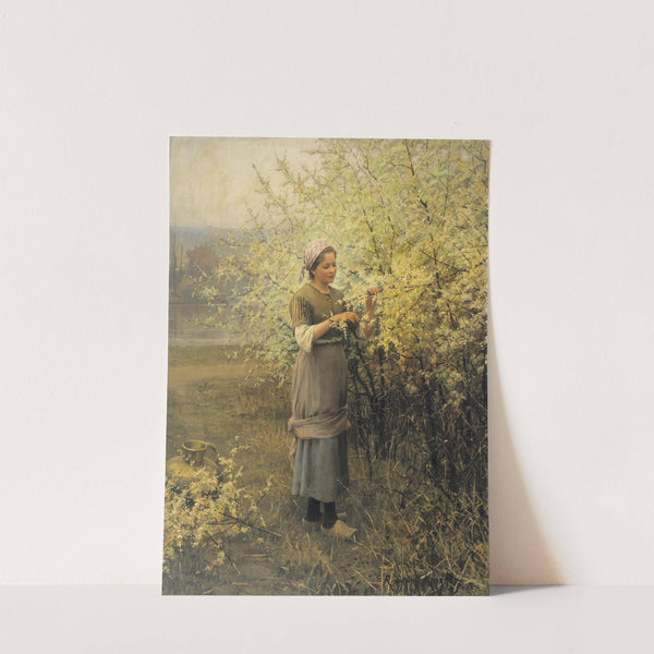 Springtime (circa 1890) by Daniel Ridgway Knight