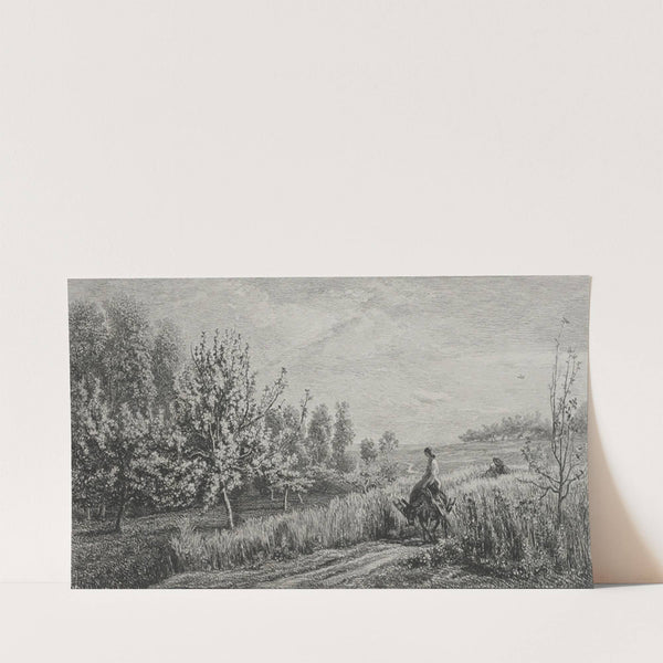 Springtime (1857) by Charles François Daubigny