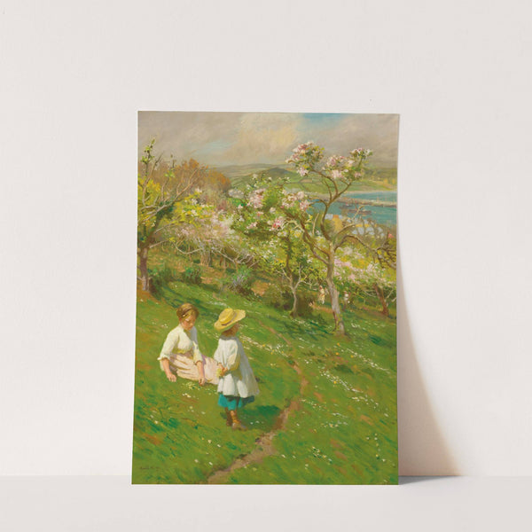 Springtime In The Orchard by Harold Harvey