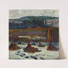 Springtime thaw (1908) by Henryk Uziembło