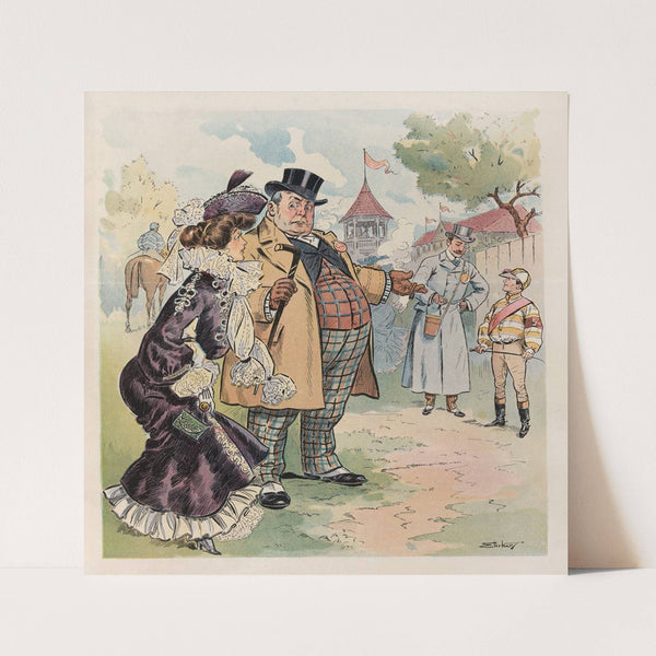 Komische Käuze Pl.09 (1909) by Elisabeth Schellbach