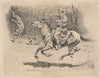 Spurring His Horse in Pursuit (1878)
