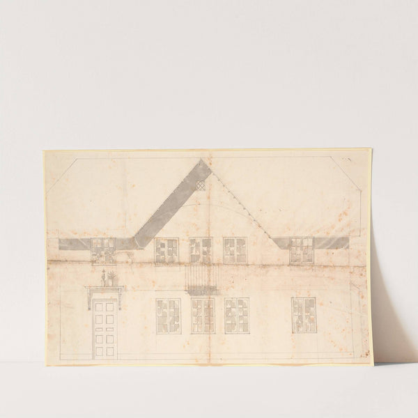 Spurveskjuls facade by Nicolai Abildgaard