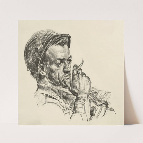 Squad leader (1945) by Howard Brodie