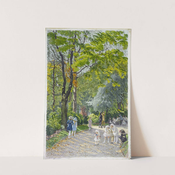 Square de la Mairie du XIVème arrondissement (1916) by Félix Brard