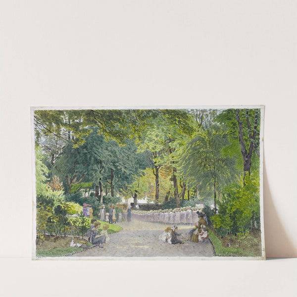 Square de la Mairie du XIVème arrondissement (1916) by Félix Brard