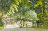 Square de la mairie du XIVème arrondissement, le communiqué de 15 heures (1915)