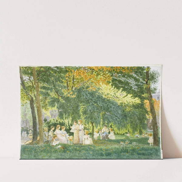 Square de la Mairie (XIV) Paris (1918) by Félix Brard