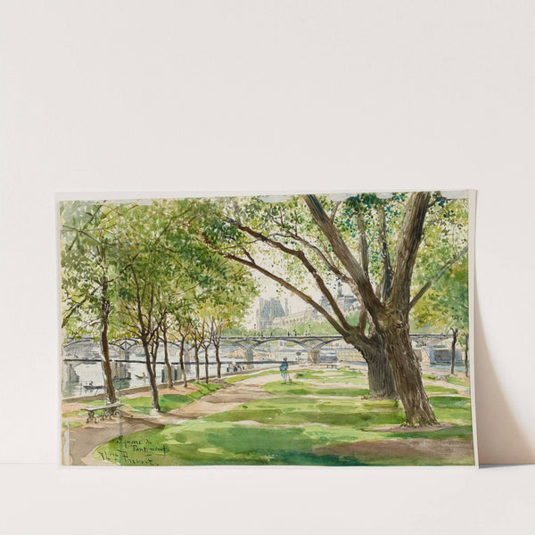 Square du Vert Galant (1883) by Alexandre Prévost