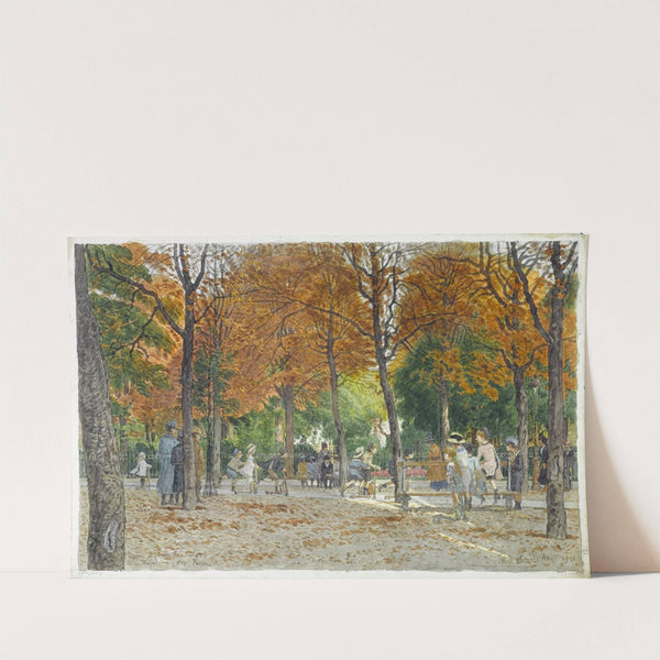 Square et place des Ecoles de la Mairie du XIVème arrondissement by Félix Brard