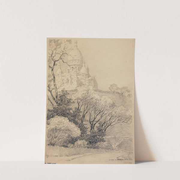 Square Montmartre by Ferdinand Boberg