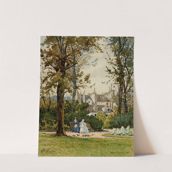 Square Raspail (1891) by Henri Laurent Mouren