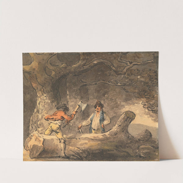 Squared by Julius Caesar Ibbetson