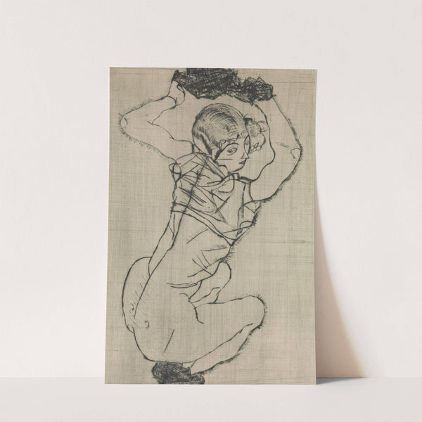 Squatting Woman (1914) by Egon Schiele