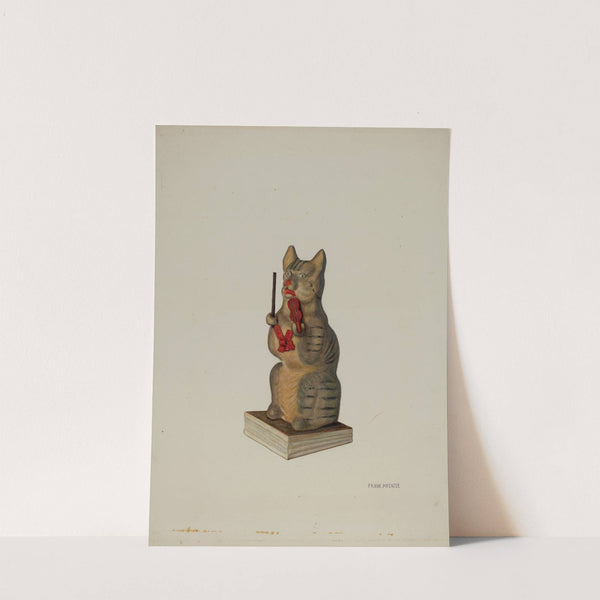 Squeak Toy Kitten by Frank McEntee