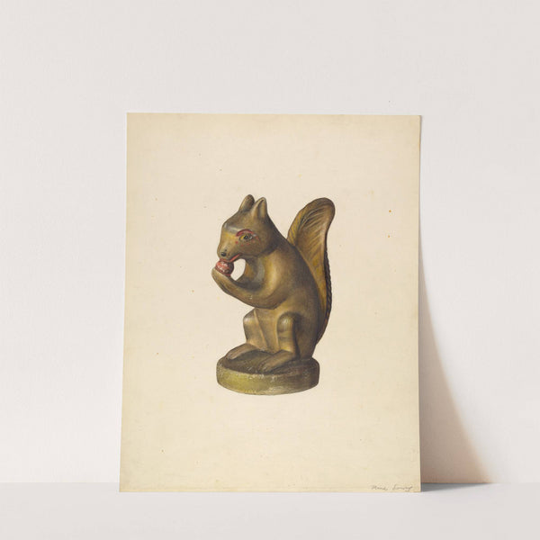 Squirrel by Mina Lowry