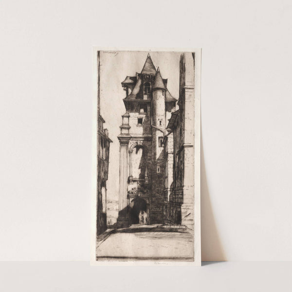 St. Aignan, Chartres (1916) by David Young Cameron